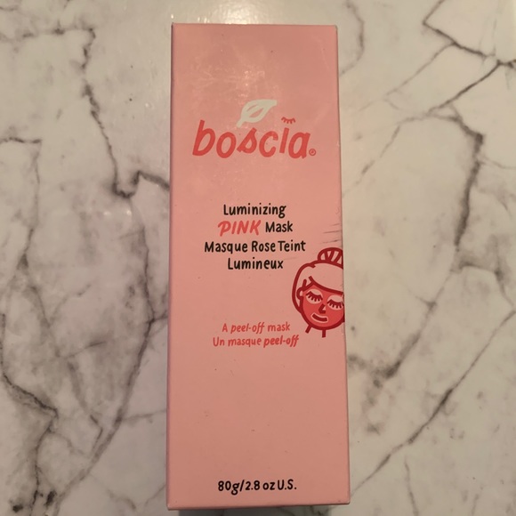 New Boscia Luminizing Pink Charcoal Peel Off Mask - Picture 5 of 12